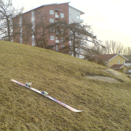 Skida i backen